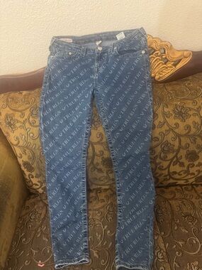 Women’s  Trues   Religion , skinny jeans, true religion logo
